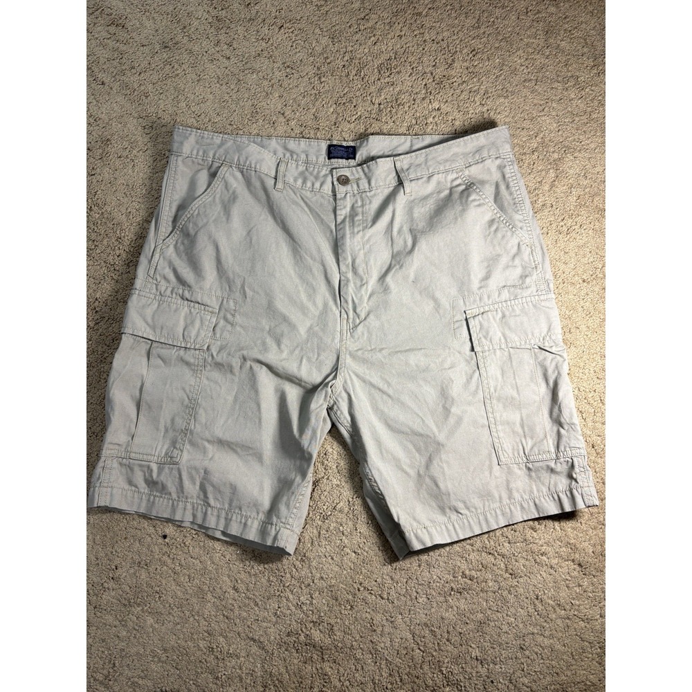 Levis Strauss Carrier Ripstop Cargo Shorts Men 40 Khaki Utility Hiking‎ Fishing